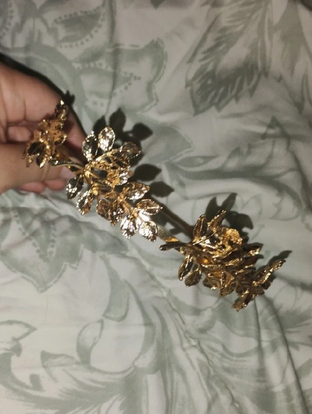 Gold Leaf Headband - Elegant Women’s Hair Accessory